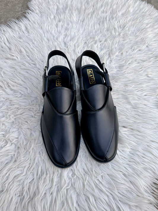 Jannan - Black (100% Cow Leather)