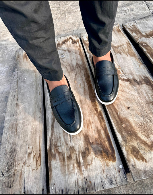 Lorven - Black (crust 100% Leather formal)