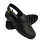 Crustique - BLACK (Cow leather Peshawari)