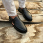 Crustique - BLACK (Cow leather Peshawari)