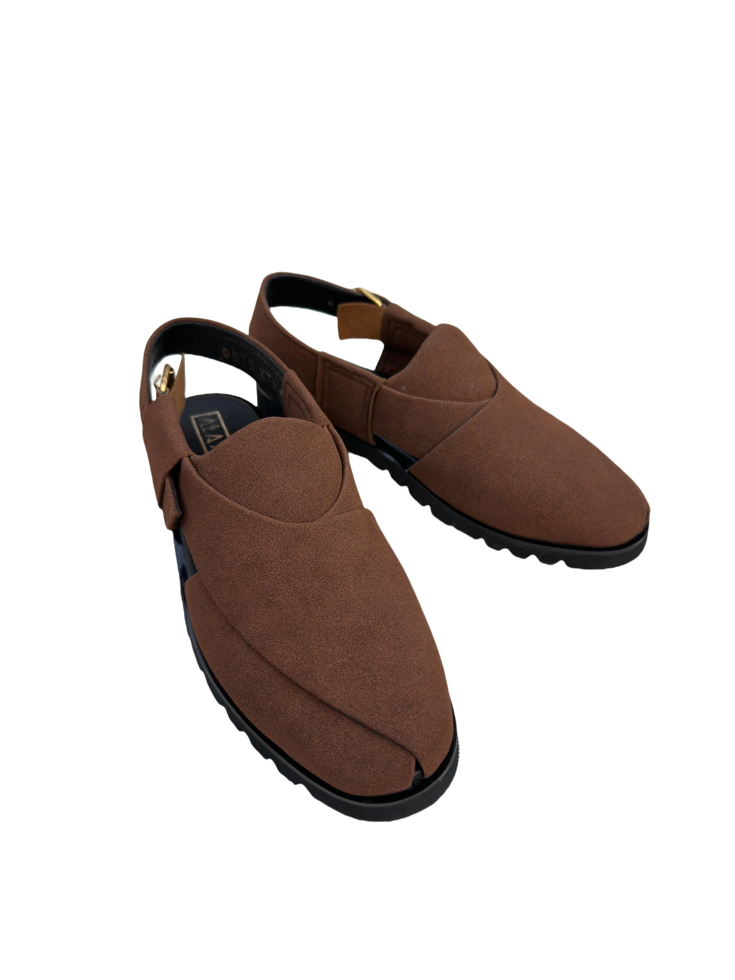 Suedezaar - Brown (Classic Peshawari Chappal)