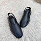 Crosszaar - BLACK (100% cow leather peshawari)