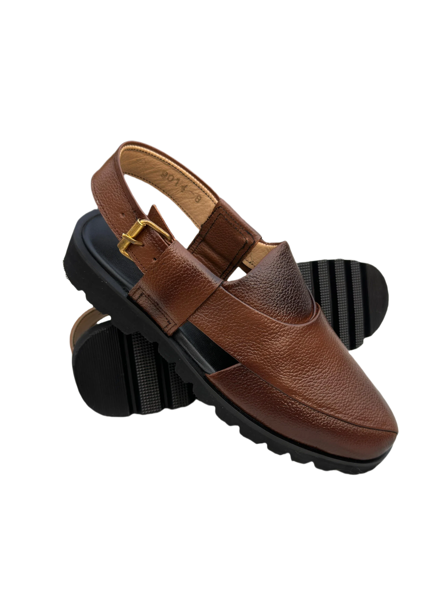 Crustique - BROWN (Cow leather Peshawari)