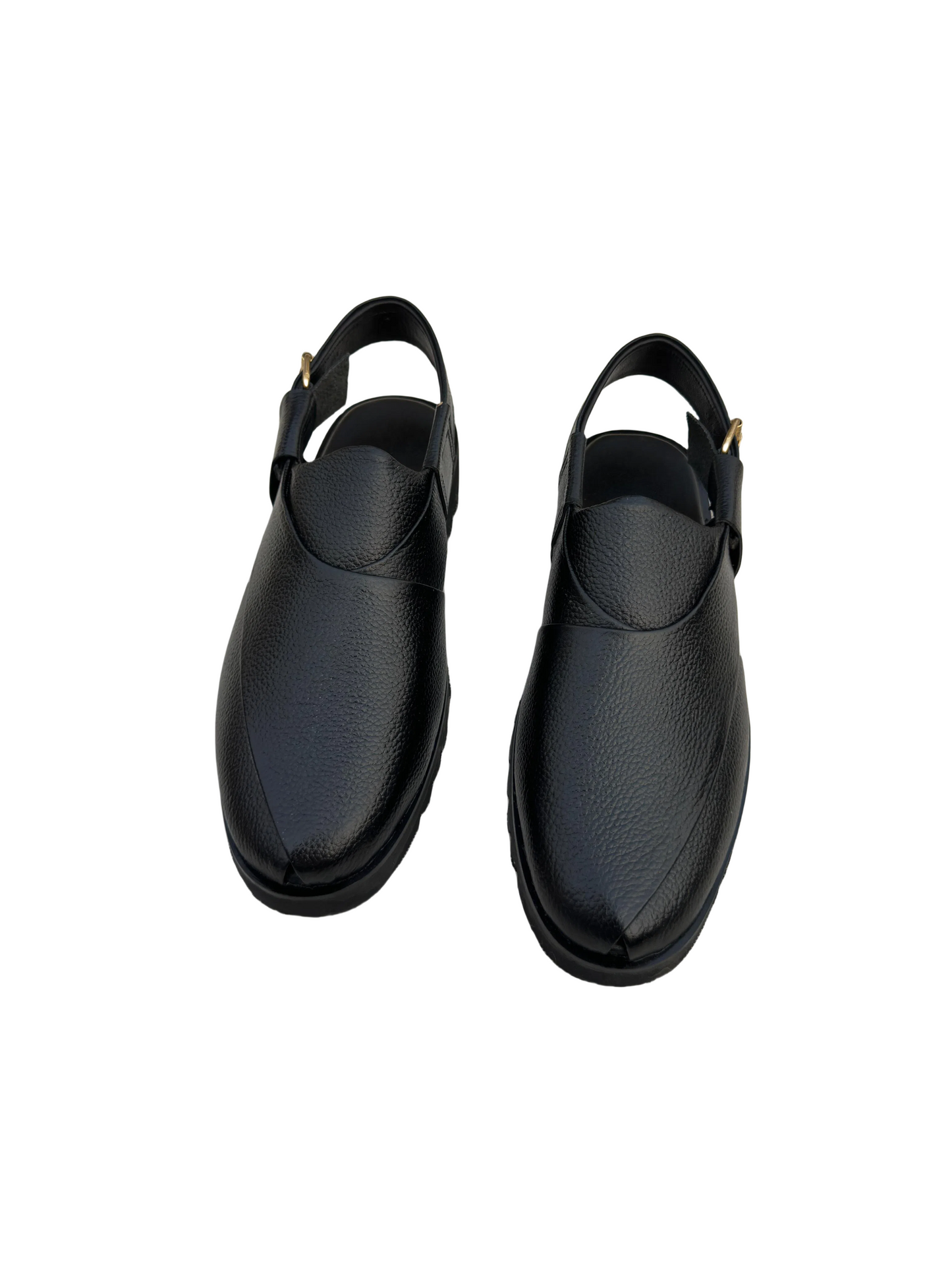 Crustique - BLACK (Cow leather Peshawari)