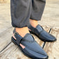 Crosszaar - BLUE (100% cow leather peshawari)