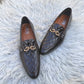 Cobra - Coffee (handmade leather loafers)