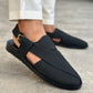 Black Suede Peshawari