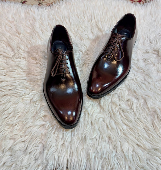 Brogue - Burgundy (one-cut)