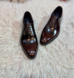 Brogue - Burgundy (one-cut)