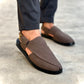 Coffee suede Peshawari