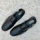 Crosszaar - BLACK (100% cow leather peshawari)