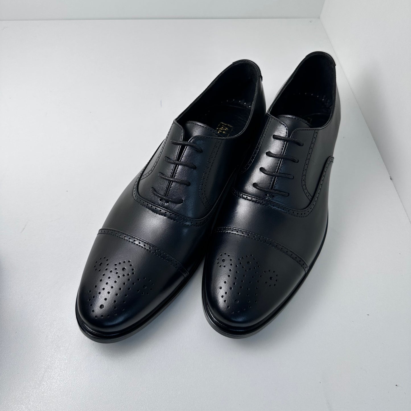 Oxfords - BLK (Premium Quality Leather)