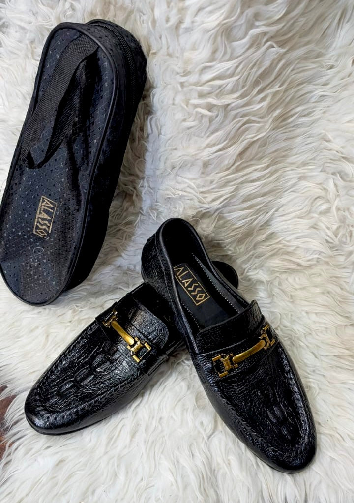 Regal - BLK (soft leather with free bag)