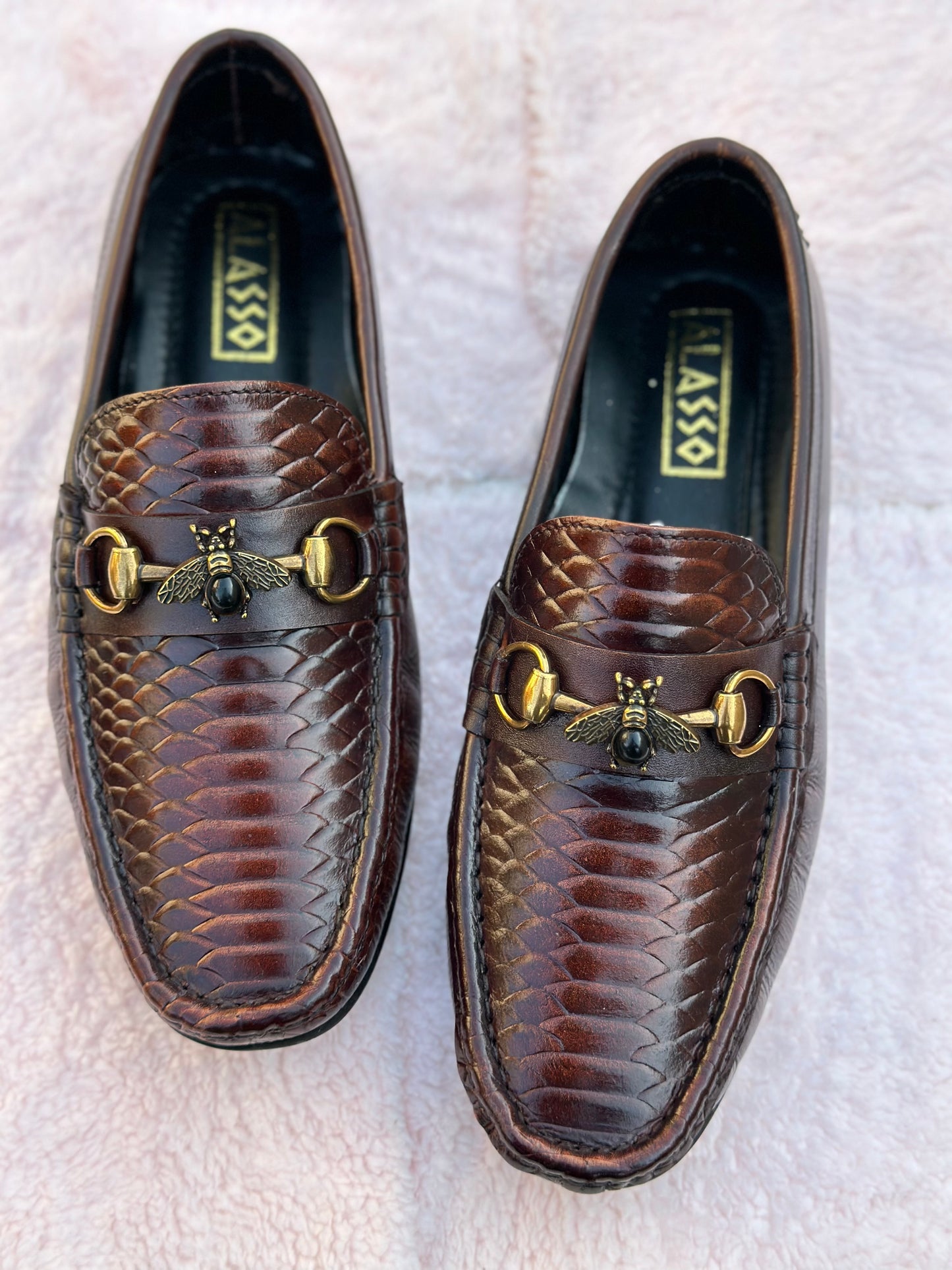 Fishbee - BRW (All Leather with Rubber sole)
