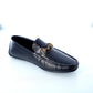 Fishbee - BLK (hamdmade leather moccasins)