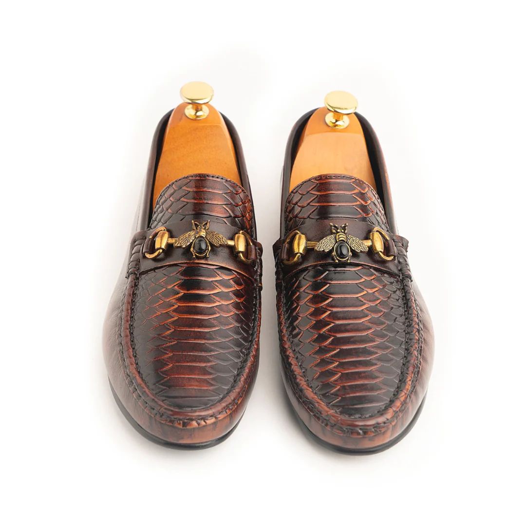 Fishbee - BRW (All Leather with Rubber sole)